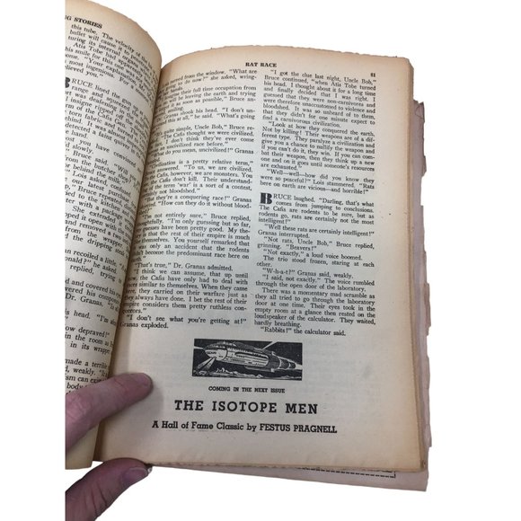 Startling Stories September 1948 Vintage Magazine - Picture 8 of 12